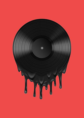 Turntable Vinyl Melting