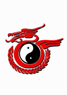 YIN YANG dragon