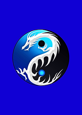 YIN YANG dragon