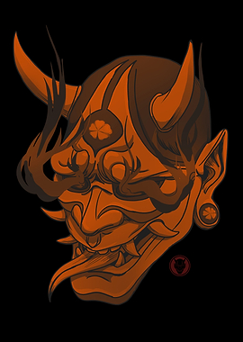 Japanese Hannya Mask
