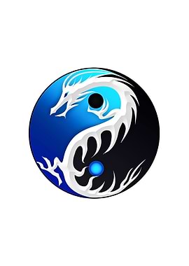 YIN YANG dragon