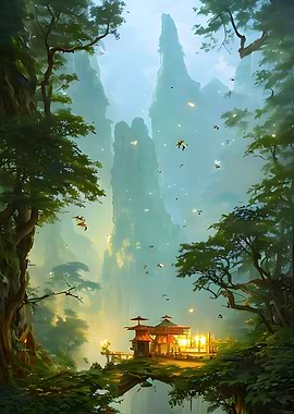 China Zhangjiajie Mountain