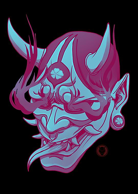 Japanese Hannya Mask