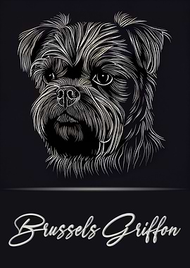 Brussels Griffon Portrait