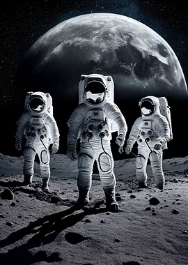 Famous Astronaut Landing