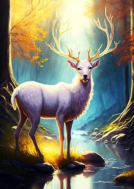 Deer in Forest