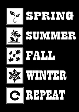 Winter Spring Summer Fall