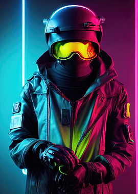 Colorfully black noir