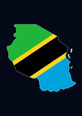 Tanzania map