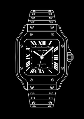 De Santos Luxury Watch