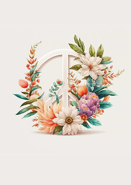 Peace and Love Flowers