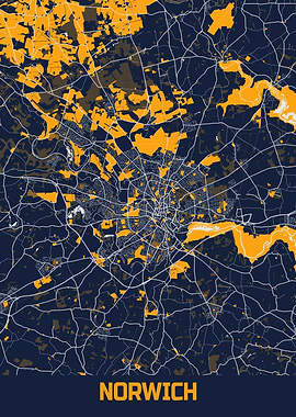 Norwich City Map