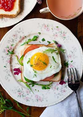 Fried egg Breakfast