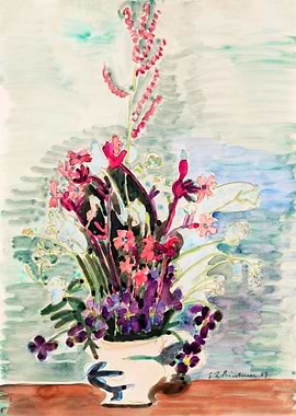 Vase of Flowers 1929