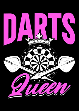 Queen Darts Retro