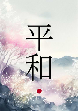 Peace in Japanese Kanji