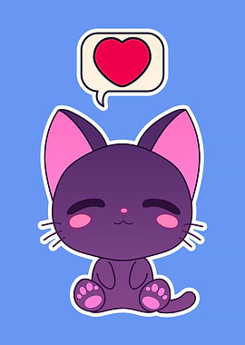 A Kind And Cute Kitten