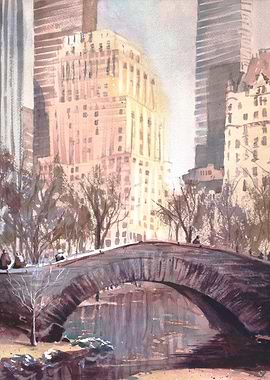 Central Park NYC art