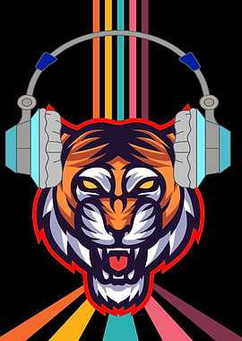 TIGER DJ HEADPHONES