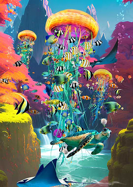 Dreaming Jellyfish Falls