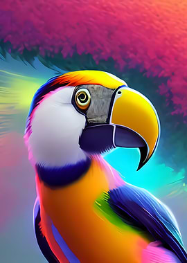 Psychedelic Feather Dream