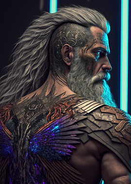 Cyberpunk Odin