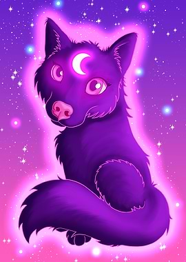 Cute Lunar Wolf