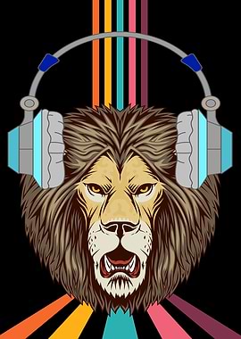 LION DJ HEADPHONES