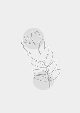 leaf lineart