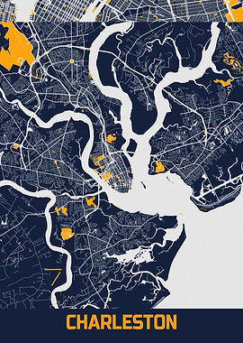 Charleston City Map