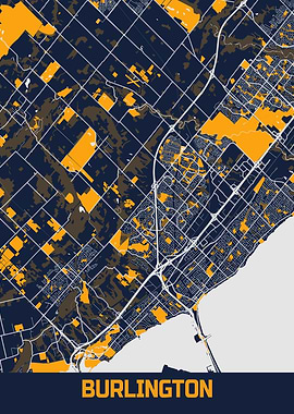 Burlington City Map
