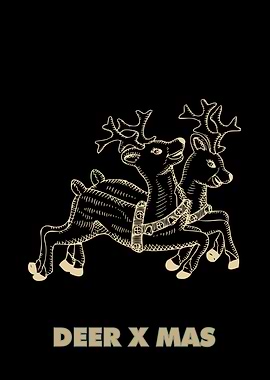 Deer X mas