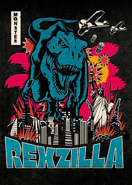 Retro REXZILLA TRex