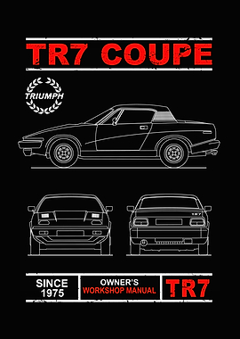 Blueprint of the TR7