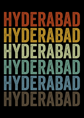 Hyderabad India Retro