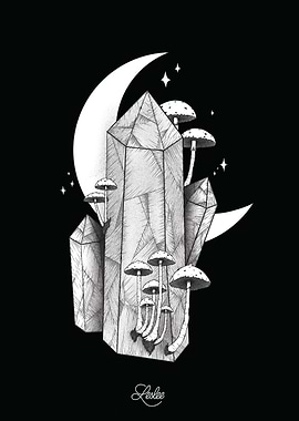 Cristal and mushroom 2