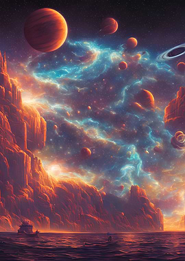 On a beautiful fantasy pla