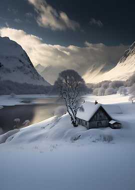 Cabin in the Snow