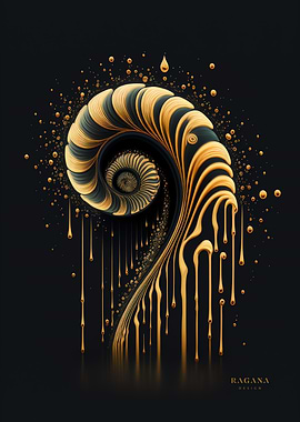 Golden Spiral Drop
