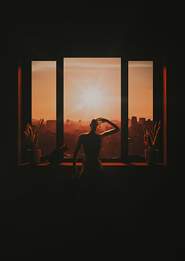 Me and My Cat 3D Artwork