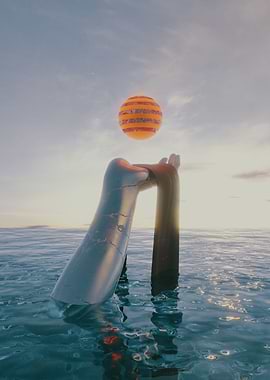 Pray Ball 3D Artwork