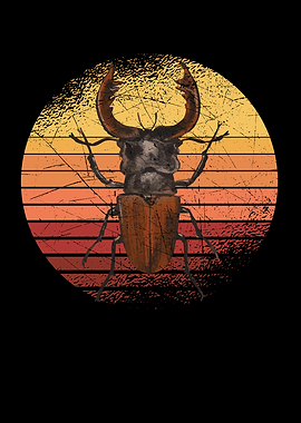 Entomology Retro Beetle