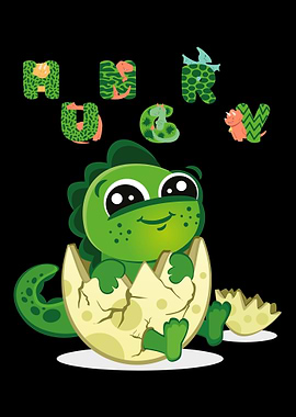 little dino lover cute hun