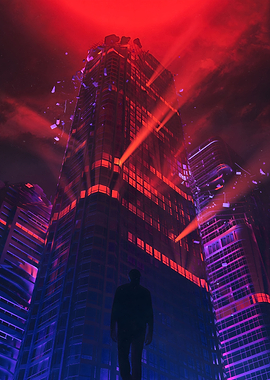 Cyberpunk Aesthetic City