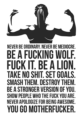 Never Be Ordinary