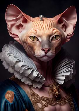 Sphynx Queen Cat Breed