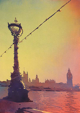 Big Ben London UK artwork