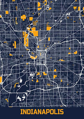 Indianapolis City Map