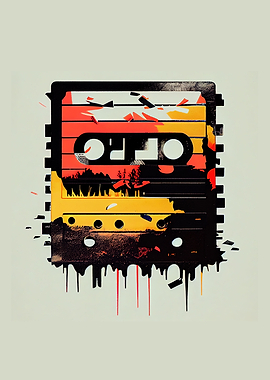 Retro Cassette Tape