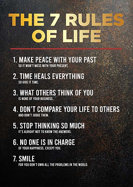 the 7 rules of life